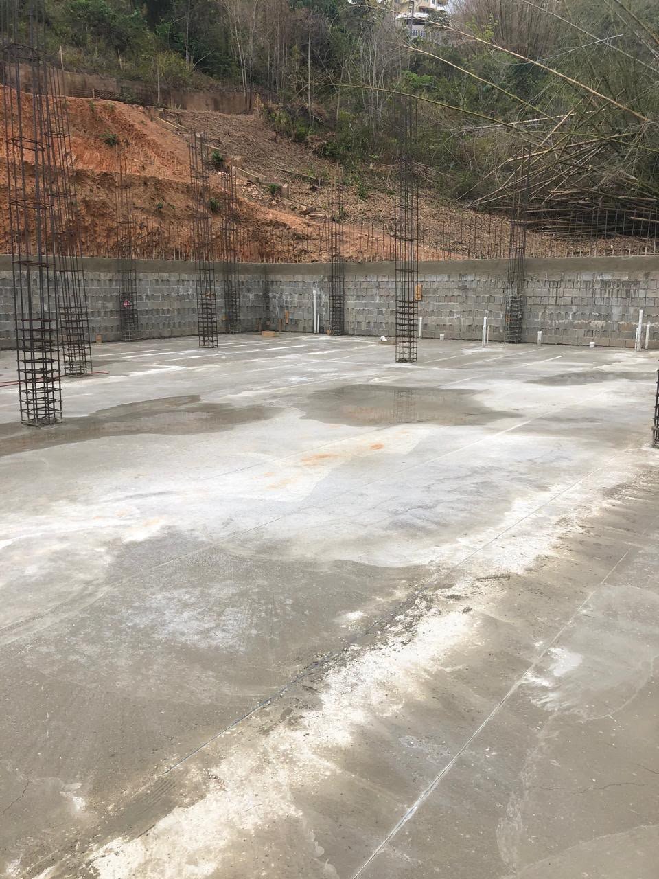 General Construction — Reinforced concrete slab and structural framework